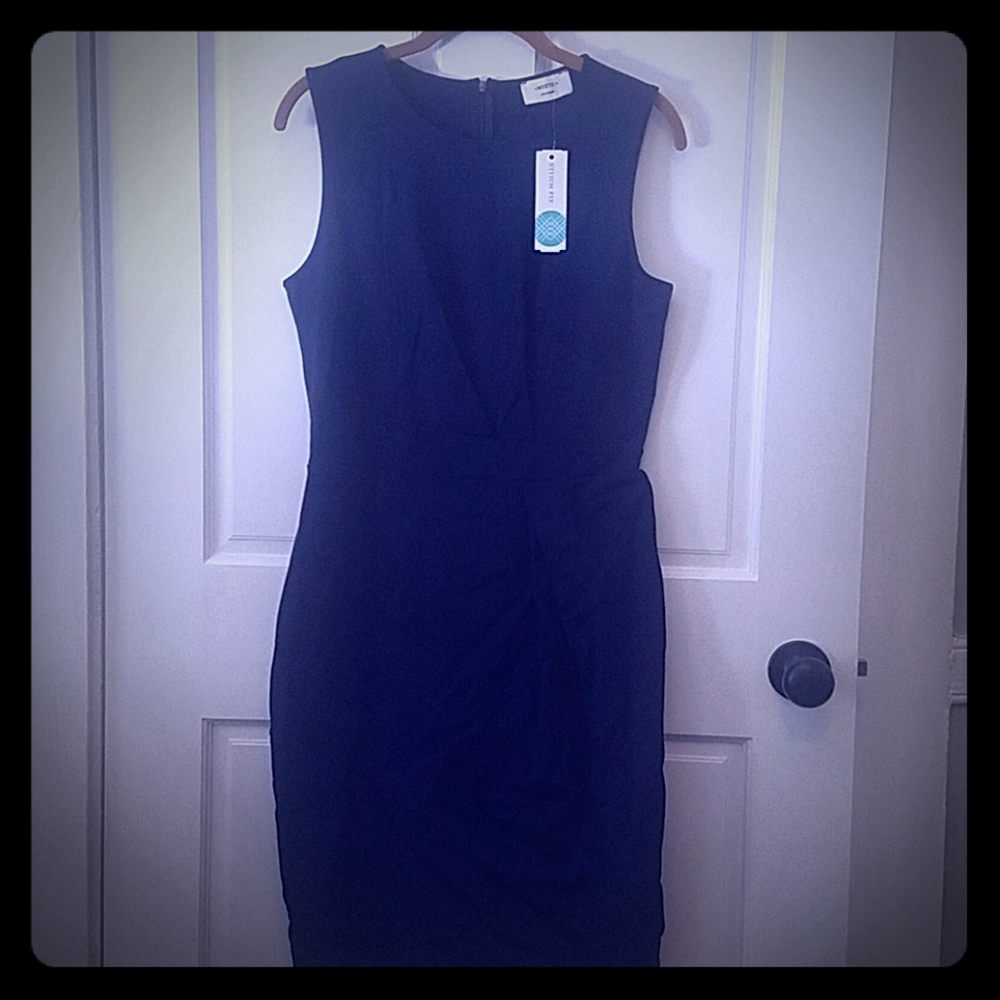 NWT Navy Sheath Dress